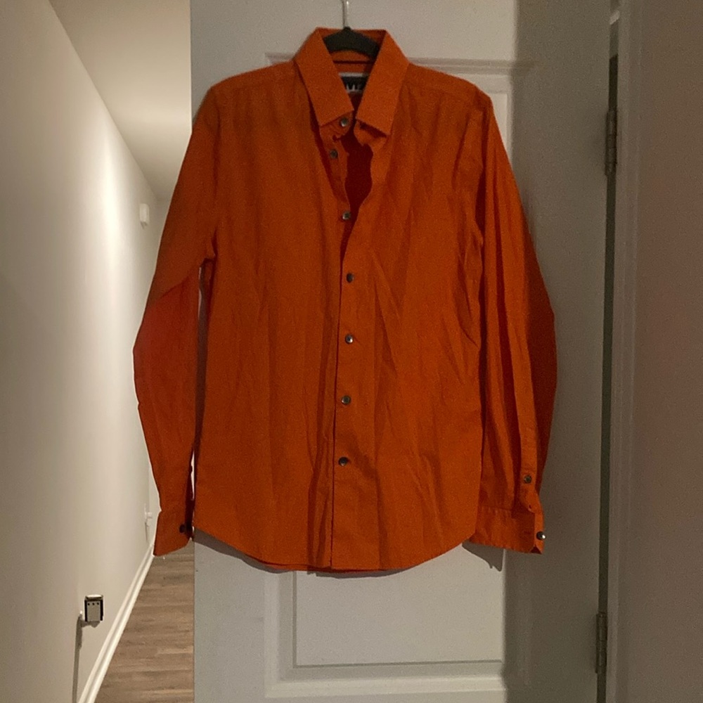 Express 1MX Bold Orange Shirt size Small